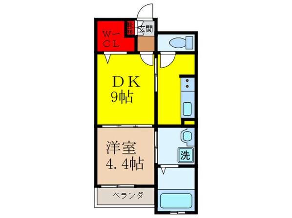 パル池田１の物件間取画像